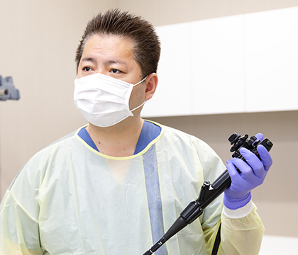 日本消化器病学会消化器病専門医による丁寧で精度の高い大腸カメラ検査